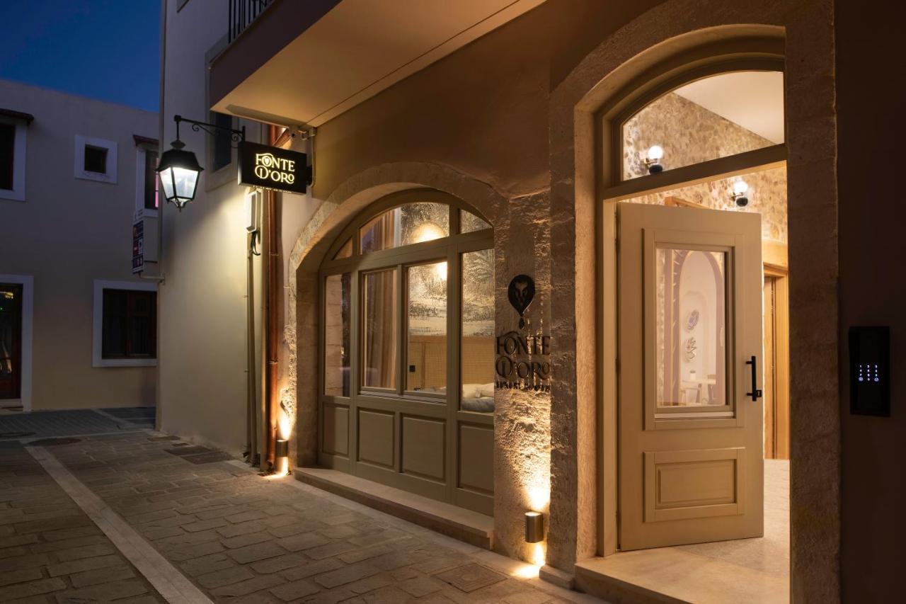 Fonte D'Oro Luxury Rooms (Adults Only) Réthimno Kültér fotó